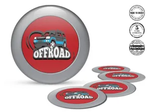 Domed emblem High-End Edition Drift Dome Badges